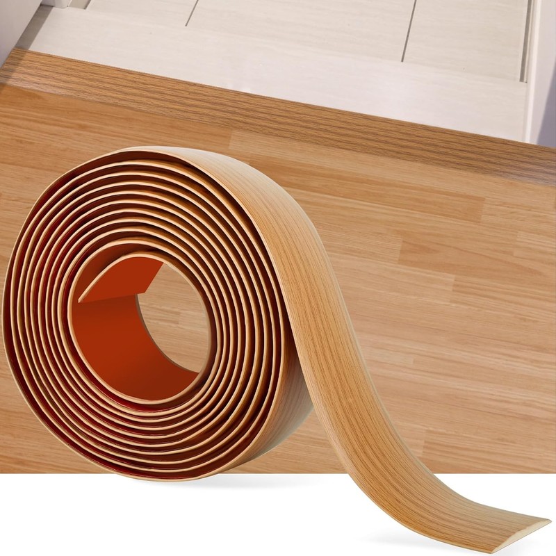 5Ft x 2 Inch Floot Transition Strip Self Adhesive Vinyl Cover Floor Strip