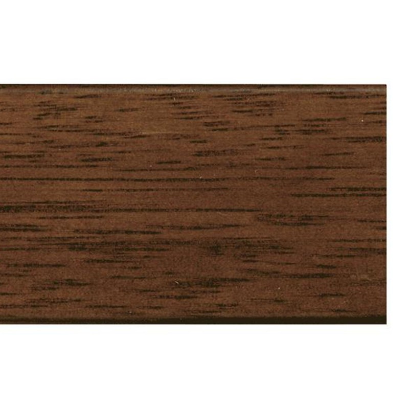 11x7 Brown Real Wood Picture Frame Width 1.25 inches | Interior Frame Depth 0.5 gallery