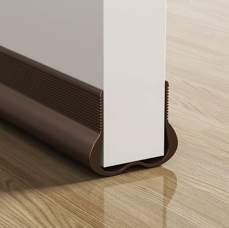 1pc Flexible Door Bottom Seal Strip Draft Stopper Weatherproof Door Sweep - NEW gallery