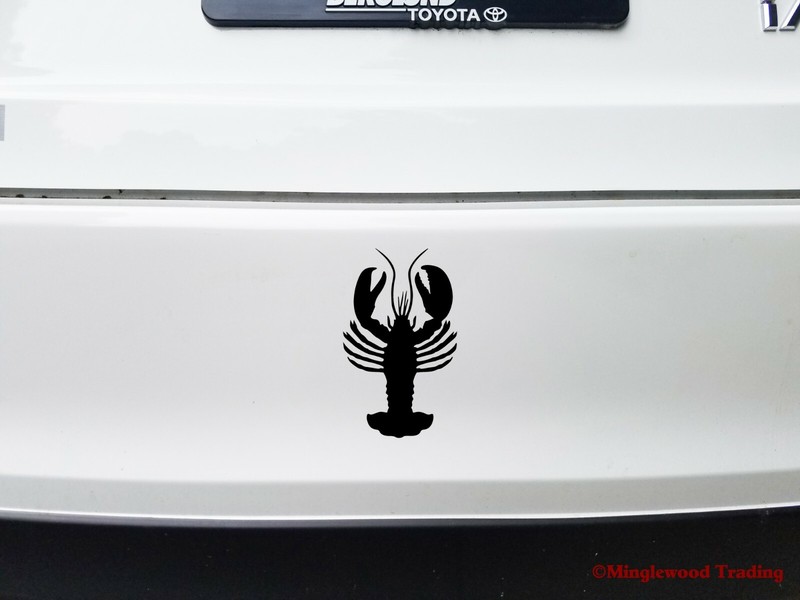 LOBSTER Vinyl Decal Sticker - Claws Crayfish Crab Tail Rock Ocean Sea Creature gallery