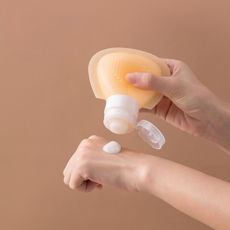 Silicone Travel Bottle Kit 3PCS 60ml + 90ml Compact Squeeze Dispensing Set gallery