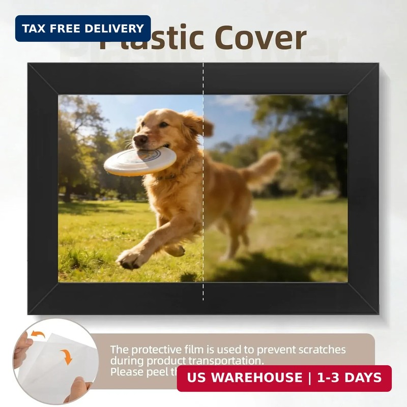 5x7 Picture Frame Set of 3, Display Pictures 4x6 with Mat or 5x7 Without, Multi gallery