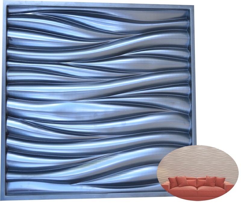 3D Wall Panel Wale Mold Plaster Concrete Wall Art Decor Wall tile Panels 3D02