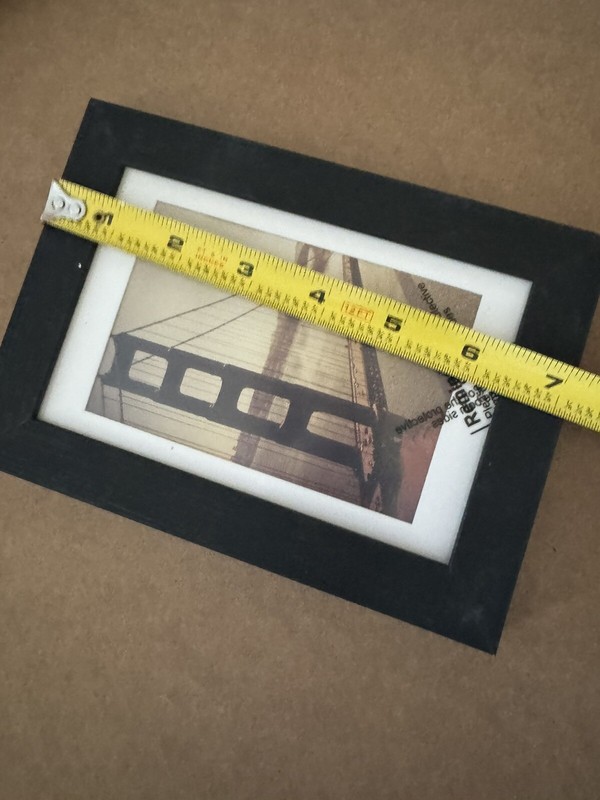 Three Wood photo frames 5 X 7 & 6 X 8 & 9 X 11 NEW Shipping Included gallery
