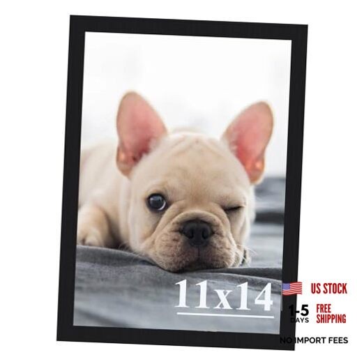 11×14 Picture Frame, Wall Gallery Photo Frames,Stable and 11×14-1pack Black