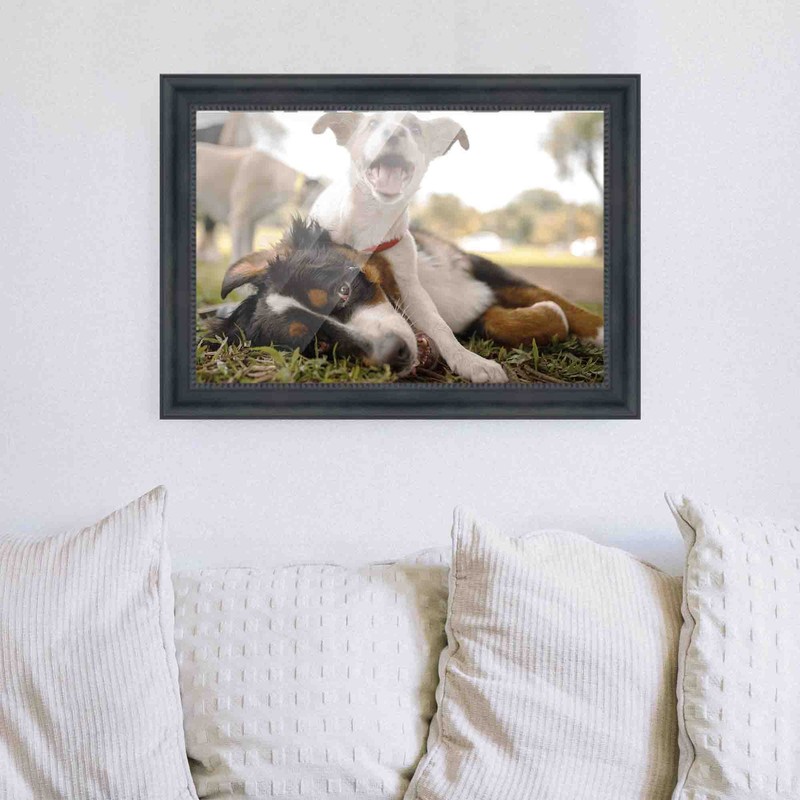 5x10 In Frame Black Real Wood Picture Frame Width 1.5 inches | Interior Frame De gallery