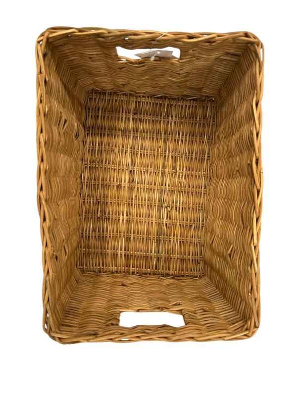 New IKEA TRUMMIS Rattan Handmade Basket 25x35x20 cm (9 ¾x13 ¾x7 ¾ “) 605.008.20