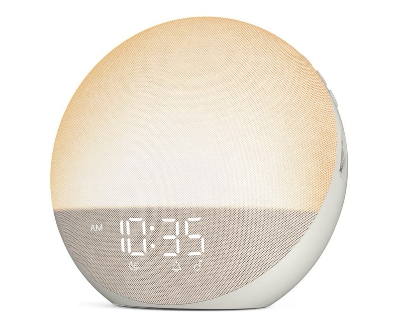Sunrise Alarm Clock White Noise Machine: Natural Wake Up Light – Dimmable Clo…