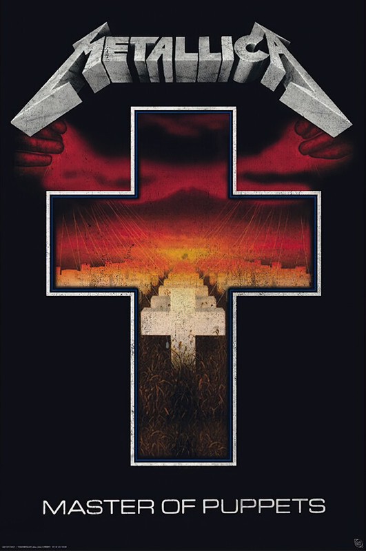 Metallica – Music Poster (Master Of Puppets) (Size: 24″ x 36″)