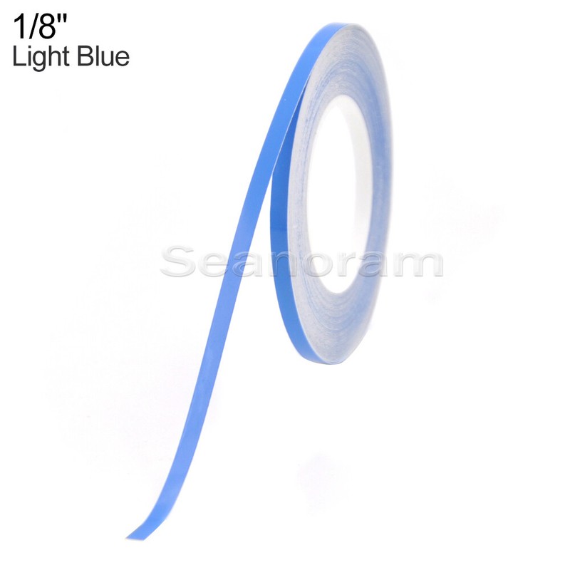 1/8″ 3mm Light Blue DIY Home Shop Pinstriping Pin stripe Decal Vinyl Sticker