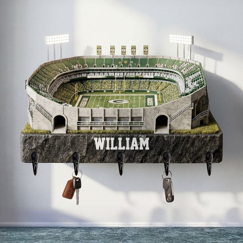 Sports Acrylic Key Hanger – Personalized Gifts, Mothers Day, Fathers Day