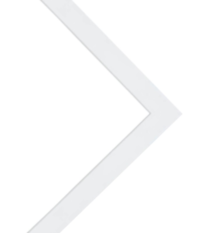 13x6 Frame White Wood Picture Photo Frame with UV Acrylic and Acid Free Backing gallery