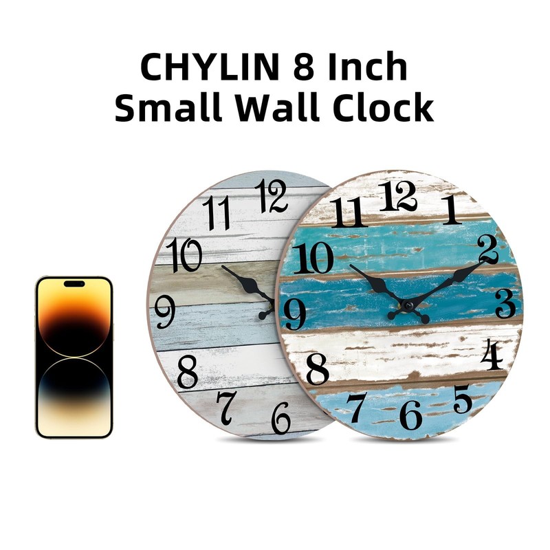 Wall Clock Nautical Decor Beach Outdoor Clocks For Patio Wall Clocks Battery New gallery