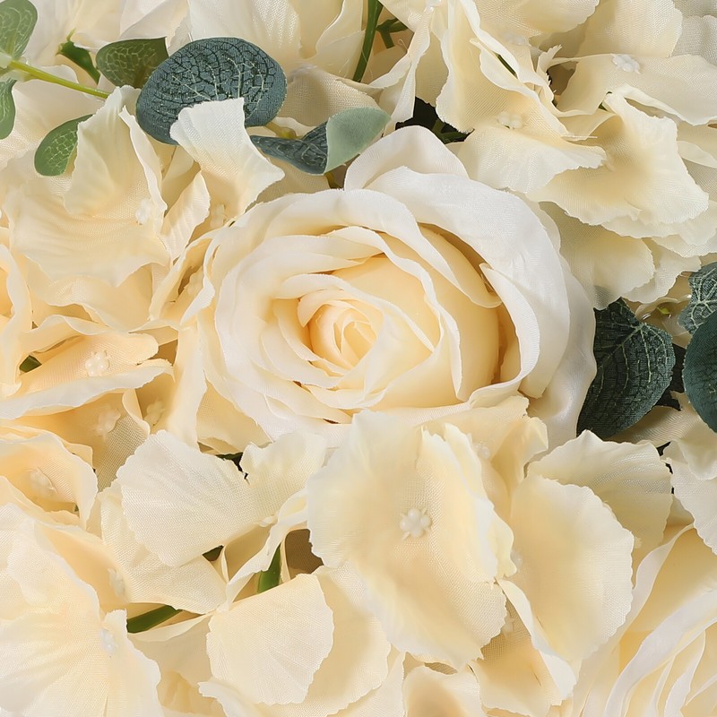 Flower Ball Centerpieces for Table 10 Pcs Fake Plastic Rose Centerpiece Flowers gallery