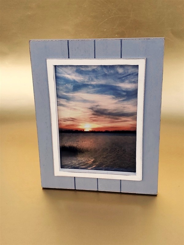Photo Frame 5×7 Picture Gray Distressed Cottage Farmhouse Decor