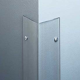 Surface Mounted 90176; Corner Guard 3/4″ Wing 4’H. Clear Un-Drilled