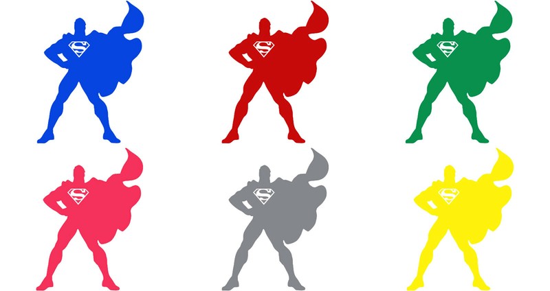 Vinyl Decal Truck Car Sticker Laptop - DC Comics Superman Clark Superhero Pose gallery