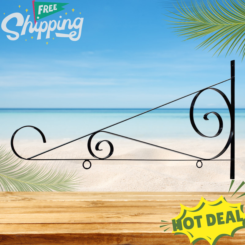 NEW 36" Hanging Sign Scroll Bracket