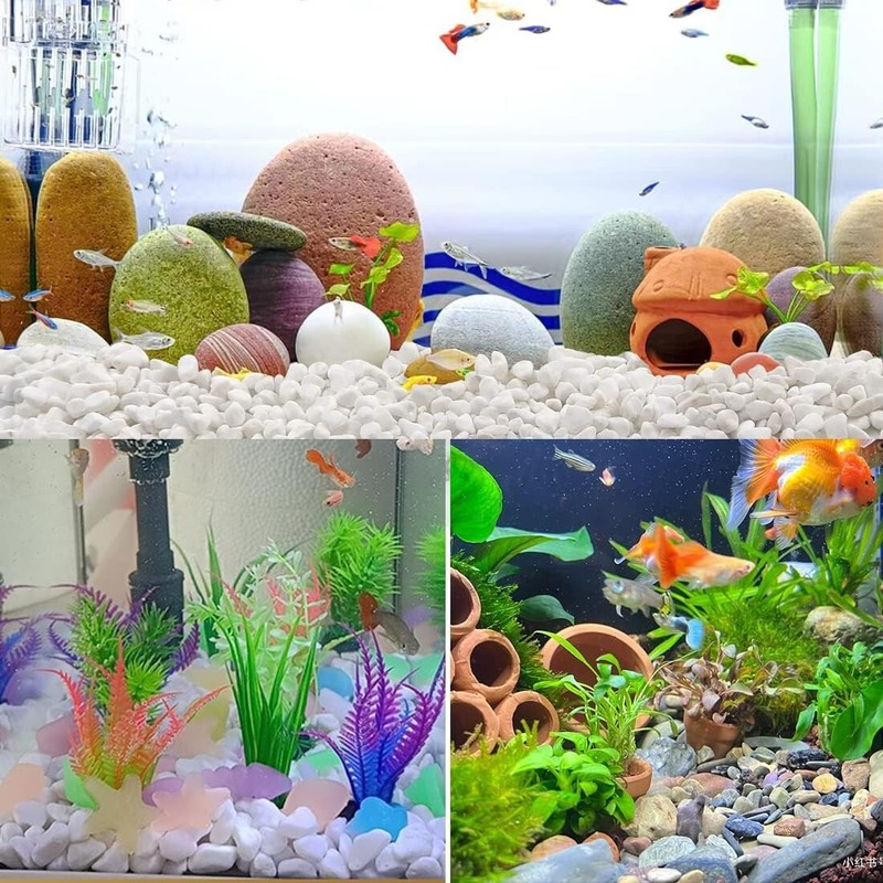 Mixed Color 2LB Gravel Pebbles - Decorative Stones for Plant Drainage & Design gallery
