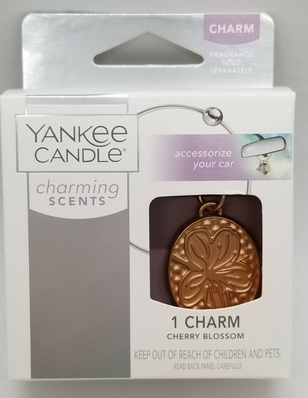Yankee Candle - CHARMING SCENTS CHARM - 1 NEW CHERRY BLOSSOM CHARM FREE SHIPPING gallery
