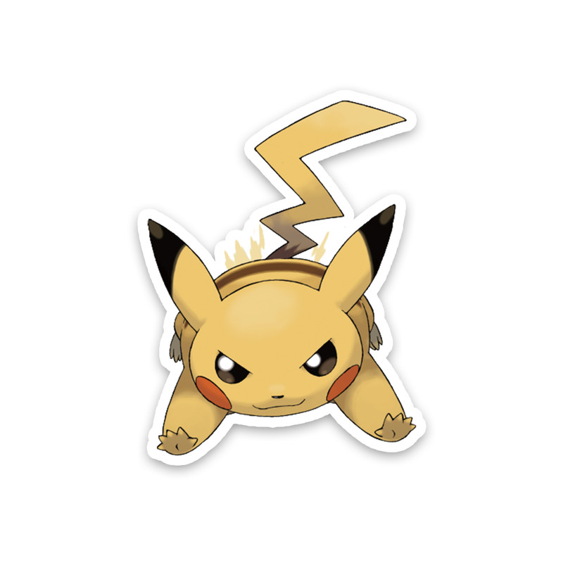 Pikachu Sticker 4 Inch Vinyl Decal Retro Vintage Gaming Pokemon