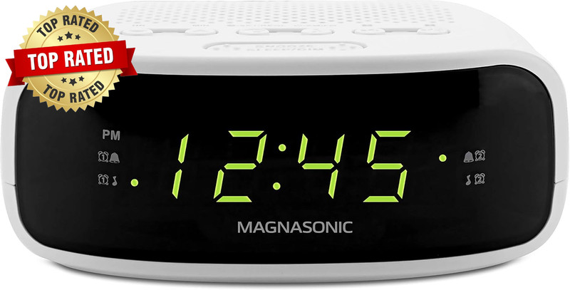 Digital AM/FM Clock Radio with Battery Backup, Dual Alarm, Sleep & Snooze Functi gallery