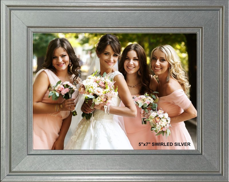 Photo Frames for 5″x7″ Image Includes Easel Back and Polycarbonate Glazing