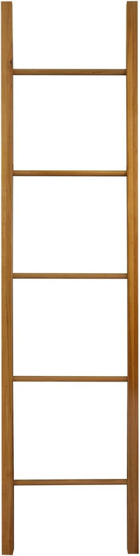 Stylish American Cherry Decorative Ladder for Chic Home Décor