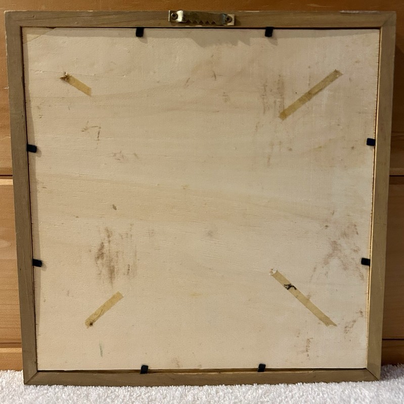 10x10 Natural Wood & Glass Shadow Box Frame Flowers & Seashell Nautical Wall Art gallery