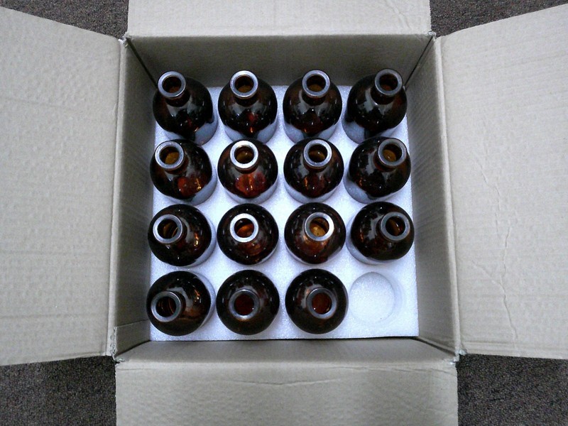 15pk 8 fl.oz Amber Glass Bottles | New | Great Condition | Clean