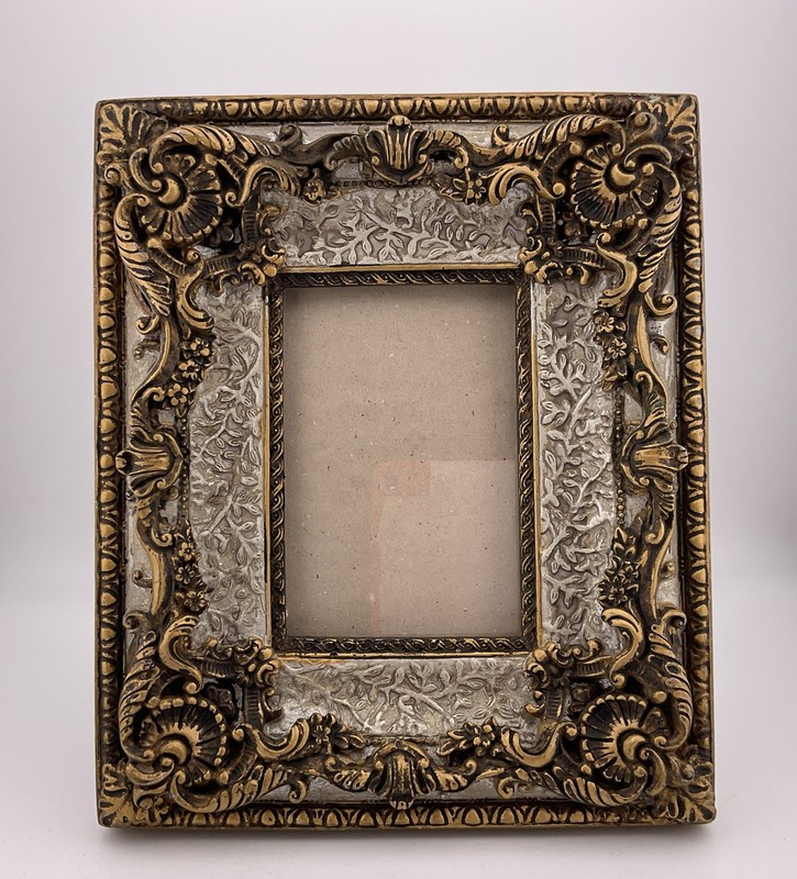 Gold Tone Gilt Ornate Frame, Baroque Art Wall Picture Frame – A1