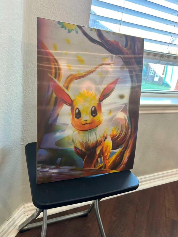 3D Effect Lenticular Poster- Anime Wall Art Decoration Gift