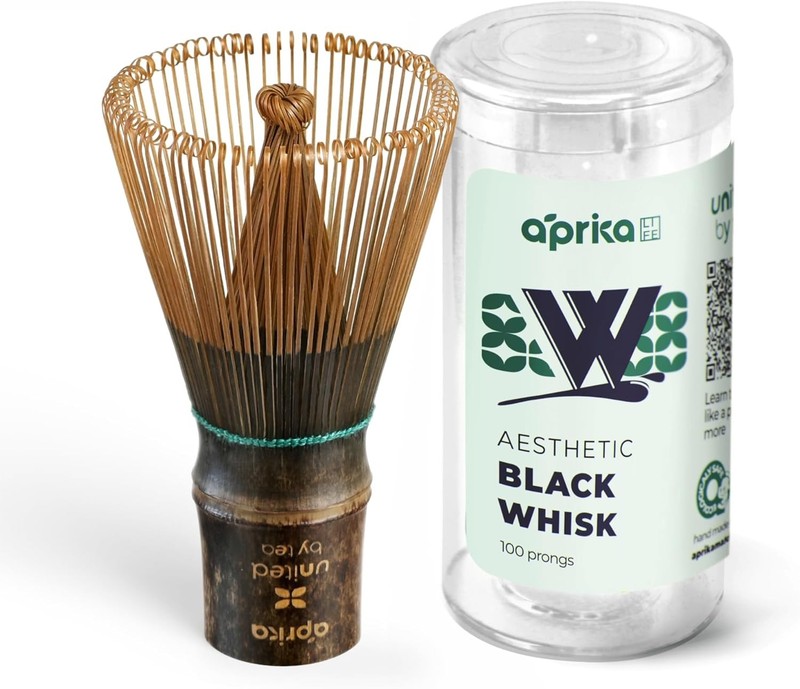 Tradital ple Matcha Whisk - 100 Prong Bboo Whisk For Ceremonial