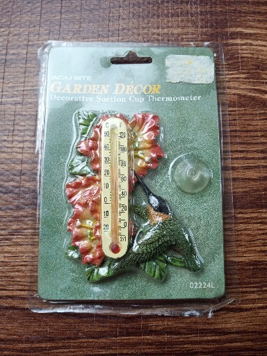 ACU RITE Indoor & Outdoor Decorative Thermometer NIB