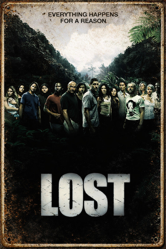 Lost Classic TV Show Series Advertising Vintage Retro 8×12 Metal Bar Sign