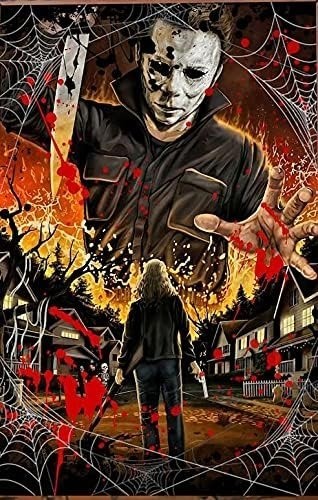 Halloween Horror Characters Poster Print Michael Myers Poster Horror Movie gallery