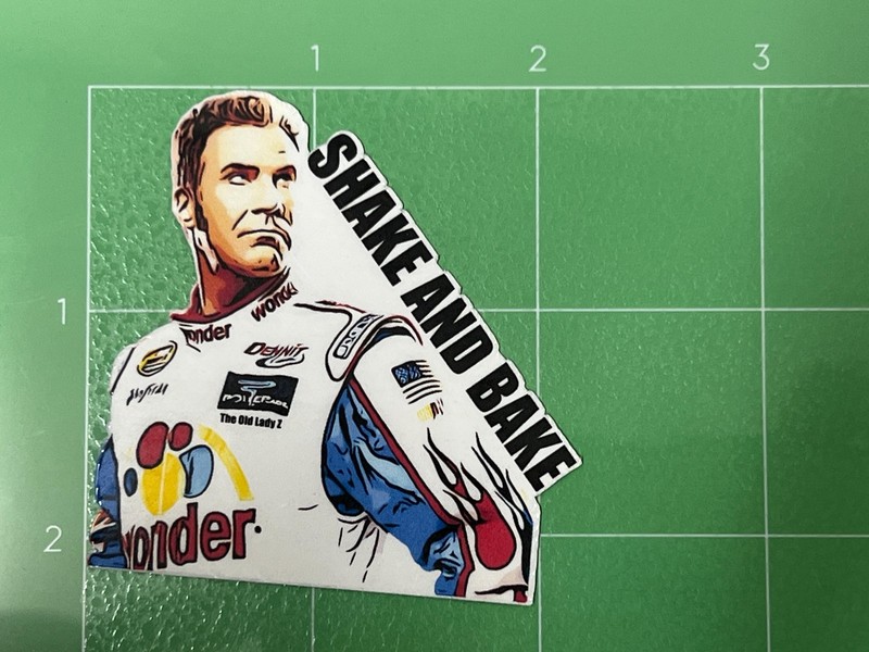 Shake and Bake (Ricky Bobby) sticker, Talladega Nights gallery