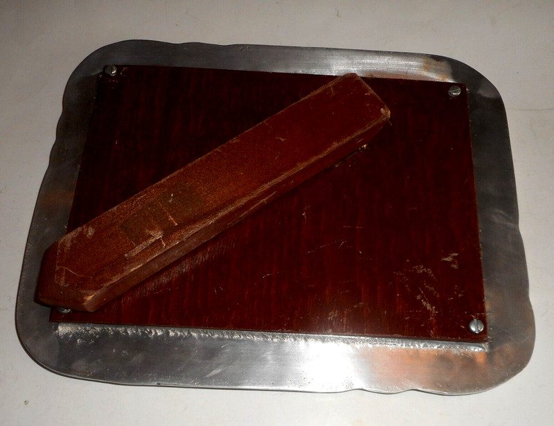 Heavy Duty Silvertone Rustic Frame 5 by 7" 3 lbs! Stands Only Artisan gallery