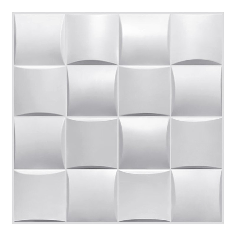 12/24/36Tiles 3D Wall Panels PVC Waterproof White Brick Art Design DIY Wallpaper gallery