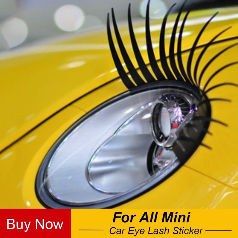 Headlight Eyelash Sticker Car Eyelashes Car False Eyelashes Car Sticker Electric