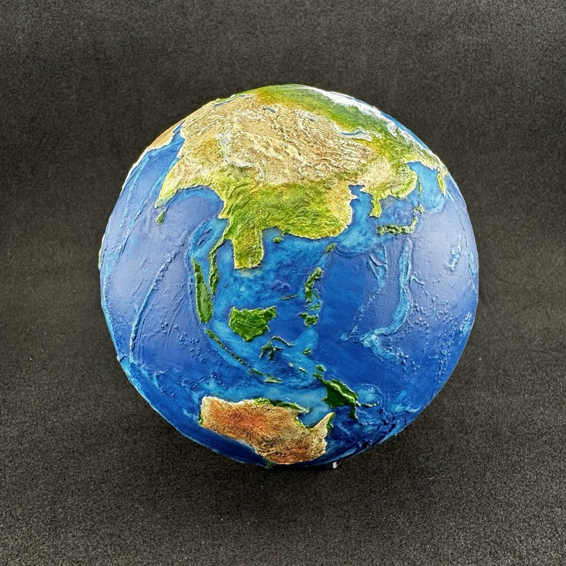 AstroReality Earth Pro 3D Globe 4.5” Raised Relief Hand Painted STEM Model gallery