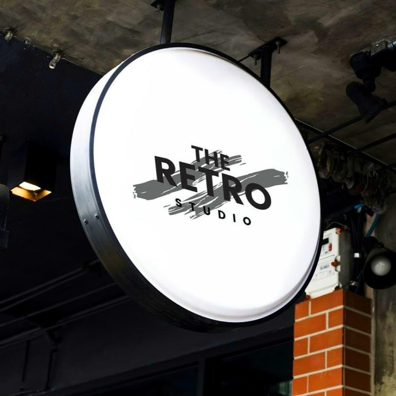 Custom 3D LED Blade Sign – Double Sided Light Box Storefront Wall Mounted Sign gallery