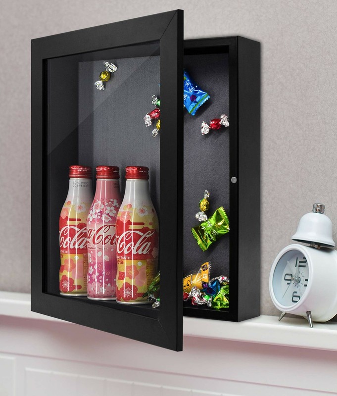 Set of 2 Shadow Box Frame Display Case 2-inch Depth for 11x14 Gift Memento Black gallery