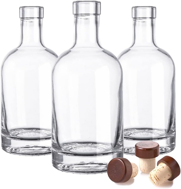 Nordic Bottles – 3 Pa – 375ml (12oz.) Bottles with Dark Wood Bar