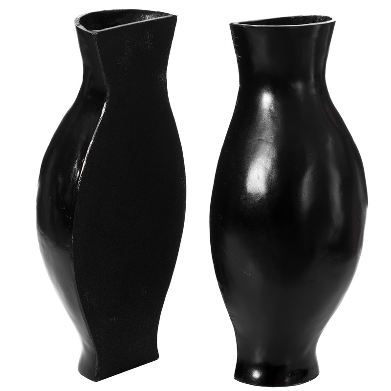 New Uniquewise , Sleek Split Vase, Modern Floor Vase, Decorative Gift, 24.5 Inch gallery