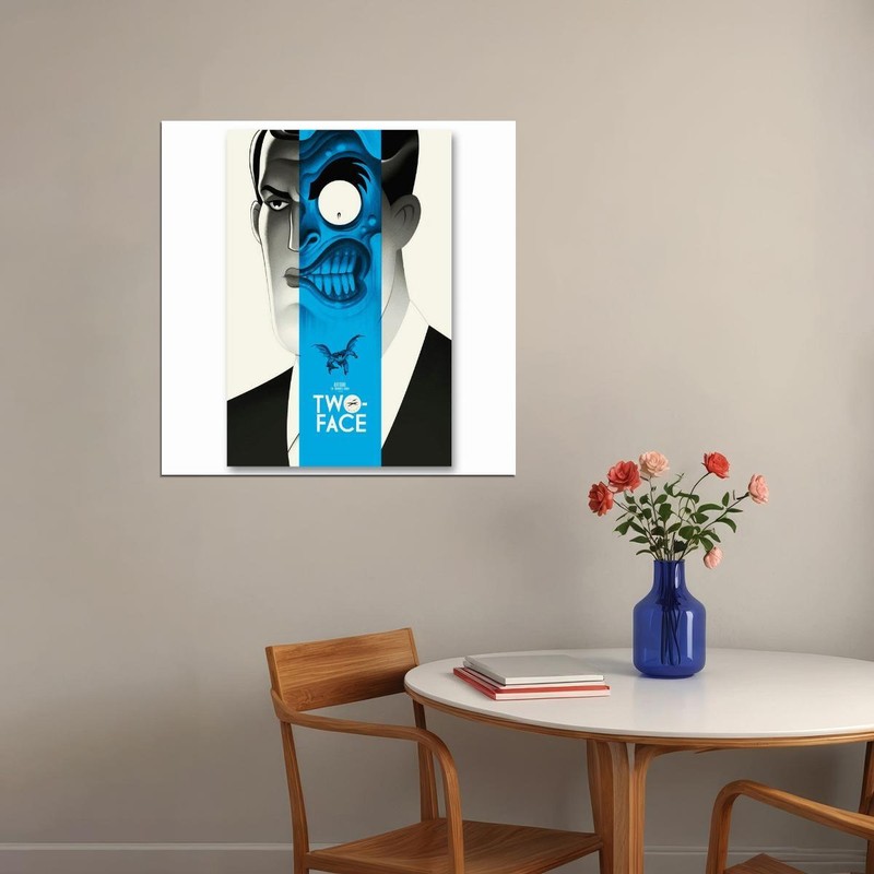 80950 TWO FACE Batman Superheroes Comic Wall Print Poster US gallery