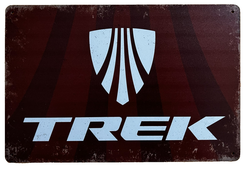 Trek Bicycle Tin Sign (Bike Cannondale Bianchi Schwinn Mountain Road) W51621