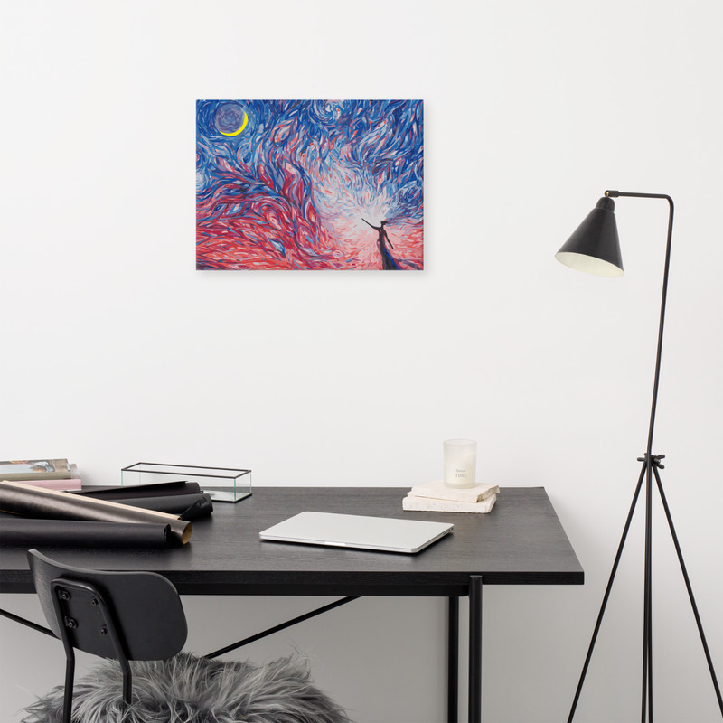 The Moon Child Canvas gallery