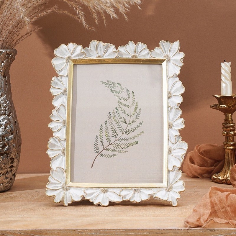 Elegant Gold Picture Frames Set for Photos 6x8in 4x6in 3x5in Resin Build gallery