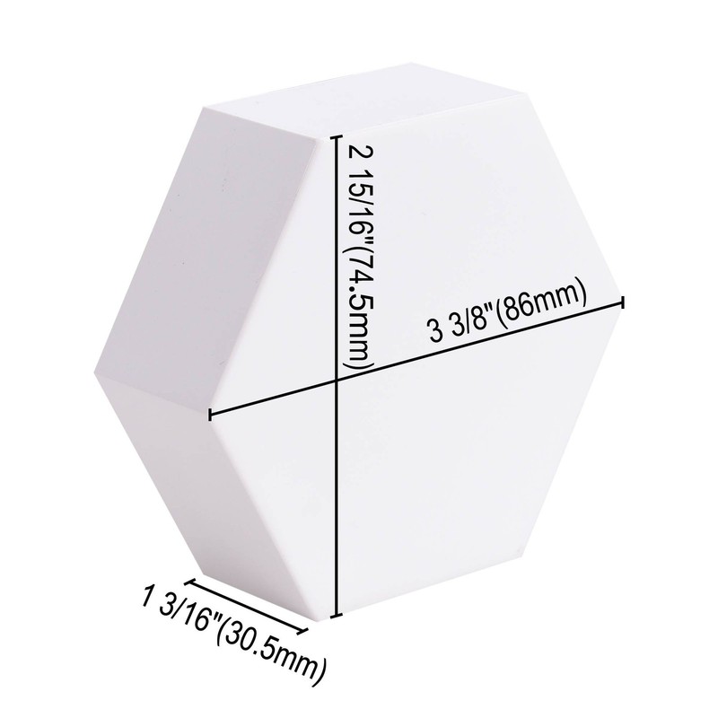 LED Smart Light Touch Sensor Hexagon 135*100*75(mm) NEW gallery